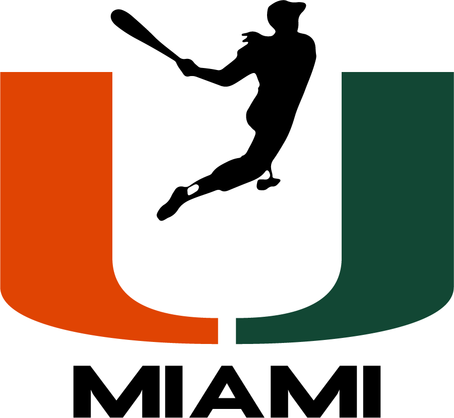 Miami Hurricanes 1973-1993 Secondary Logo diy iron on heat transfer